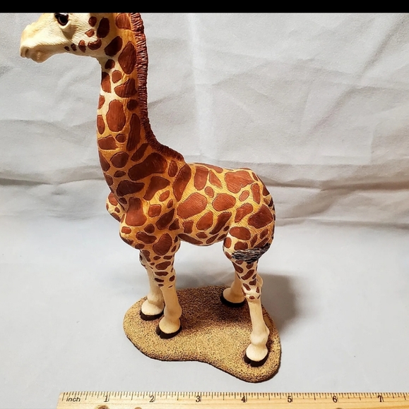 GIRAFFE MOTHER AND BABY FIGURINE By THE HERD MARTHA CAREY Safari Animal Africa - Picture 16 of 16